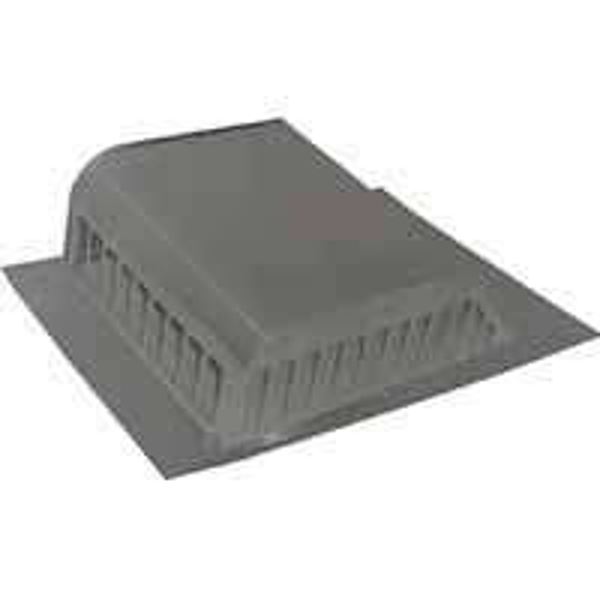 Lomanco LomanCool 750SWB Static Roof Vent, 16 in OAW, 50 sq-in Net Free Ventilating Area, Aluminum, Weathered Bronze, Pack of 6