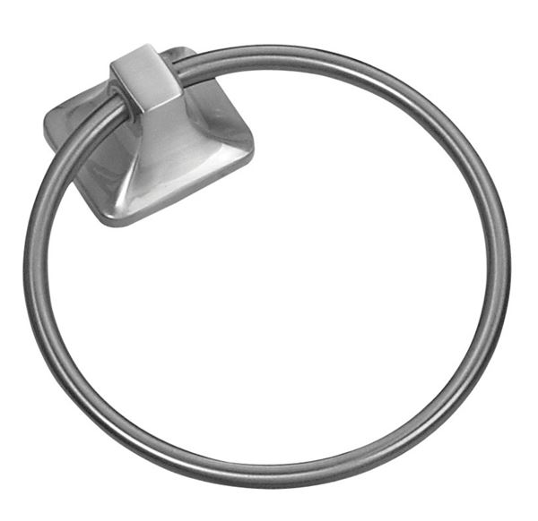 Boston Harbor 3660-07-SOU Towel Ring, 5-7/8 in Dia Ring, Wall Mounting