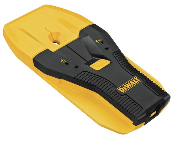 DeWALT DW0150 Stud Finder, 1-1/2 in Detection, Black/Yellow, Detectable Material: Metal/Wood