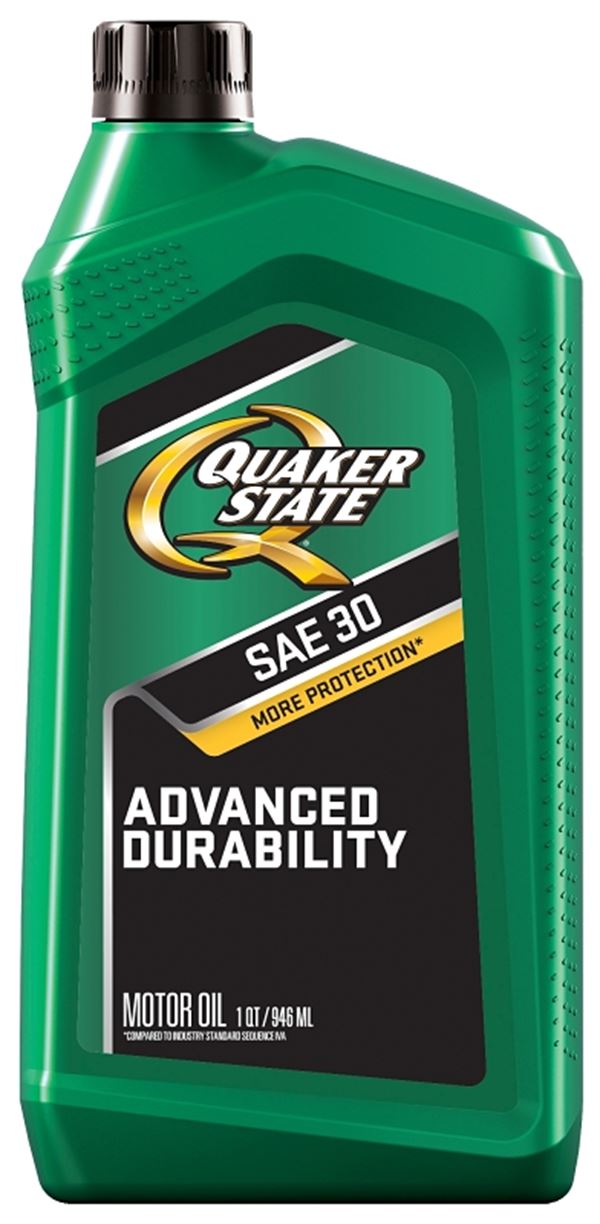 Quaker State 550035190/5500241 Motor Oil, 30, 1 qt Bottle, Pack of 6