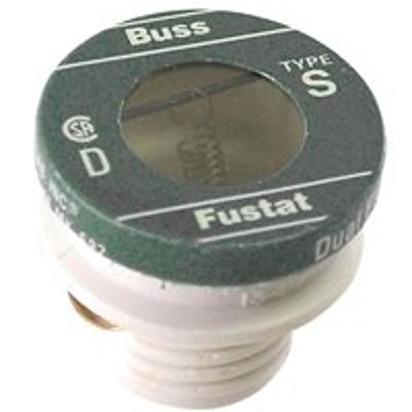 Bussmann BP/S-6-1/4 Plug Fuse, 6.25 A, 125 V, 10 kA Interrupt, Low Voltage, Time Delay Fuse