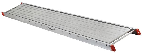 Louisville P Series P11220 Scaffold Plank, 20 ft L, 12 in W, Aluminum