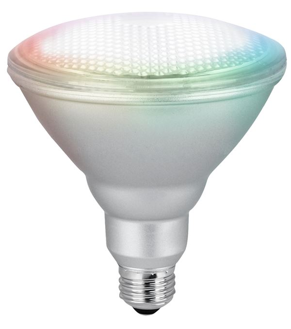 Feit Electric PAR38/RGBW/CA/AG Smart Bulb, 11.1 W, Wi-Fi Connectivity: Yes, Voice Control, E26 Medium Lamp Base, Pack of 4