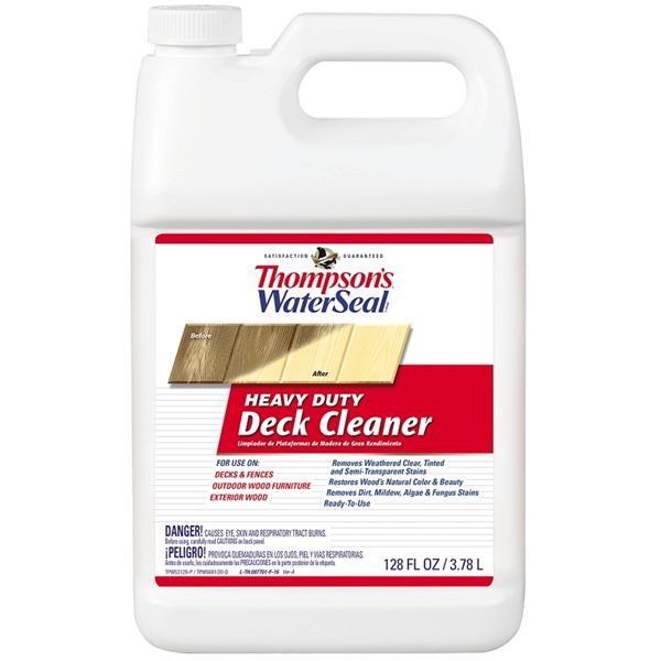 Thompson's WaterSeal TH.087701-16 Wood Cleaner, Liquid, 1 gal, Can, Pack of 4