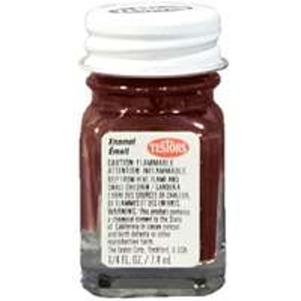 Testors 1140TT Craft Paint, Gloss, Brown, 0.25 oz, Bottle