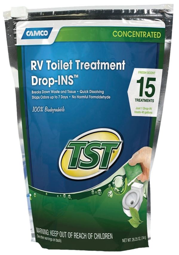 Camco USA 40264/40269 RV Toilet Treatment, Granular, Fresh Fragrance