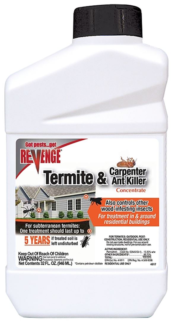 Bonide 568 Termite and Carpenter Ant Control, Liquid, 32 oz Bottle