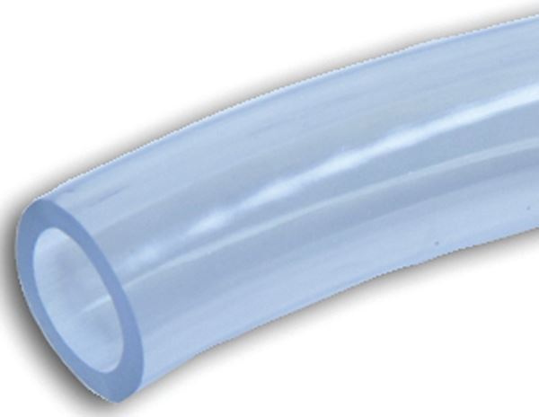 Abbott Rubber T10 Series T10015015 Tubing, 1 in, PVC, Clear, 100 ft L