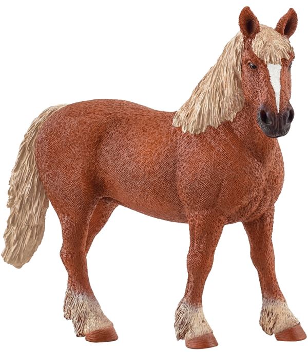 Schleich-S Farm World 13941 Animal Toy, 3 to 8 Years, Belgian Draft Horse