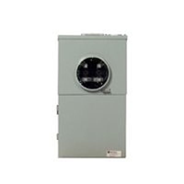 Cutler-Hammer MBT48B125BTS Meter Breaker, 8 -Pole, 125 A, 4 -Space, NEMA 3R Enclosure, Surface Mounting