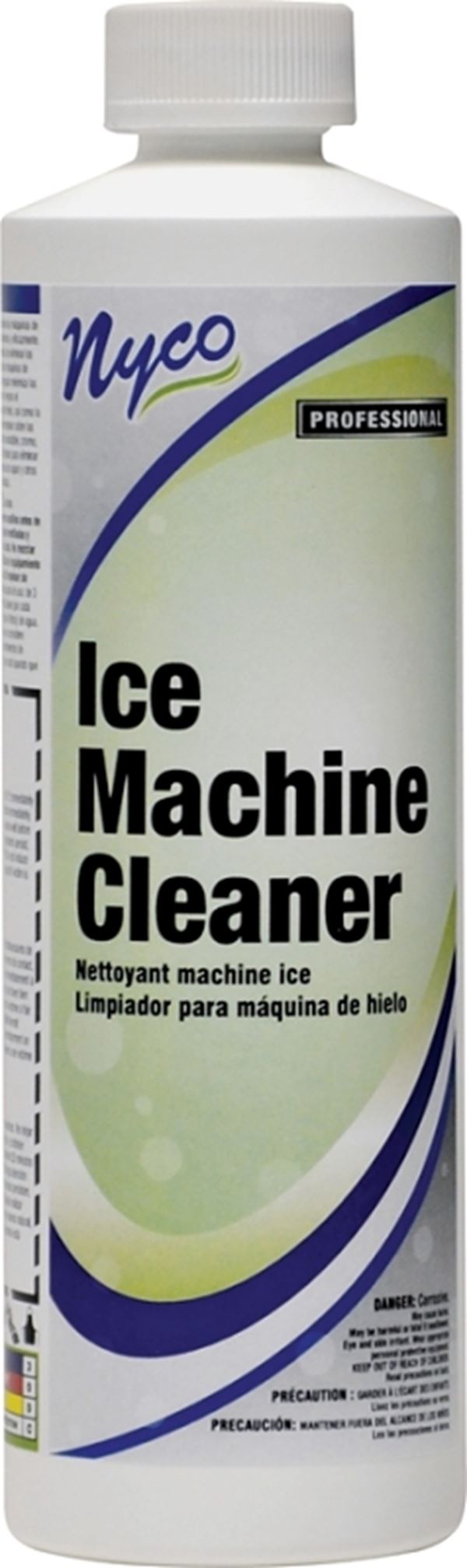 nyco NL038-616 Ice Machine Cleaner, 16 oz, Liquid, Slight Mild Acidic, Clear, Pack of 6