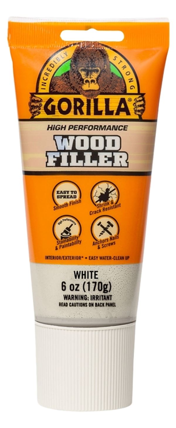 FILLER WOOD WHITE 6OZ TUBE