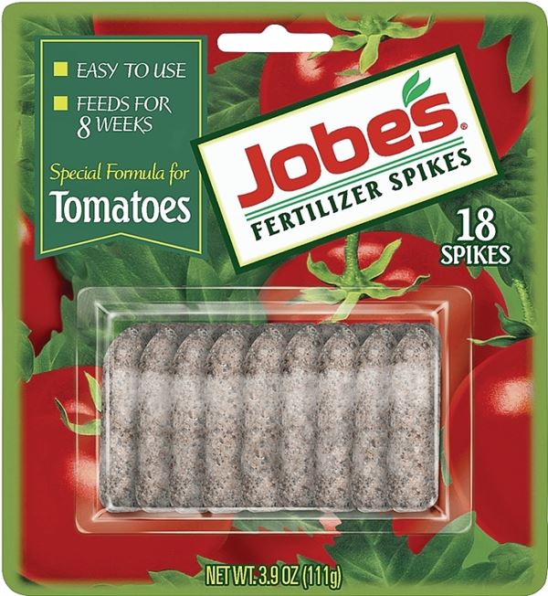 Jobes 06000 Fertilizer Blister Pack, Spike, 6-18-6 N-P-K Ratio