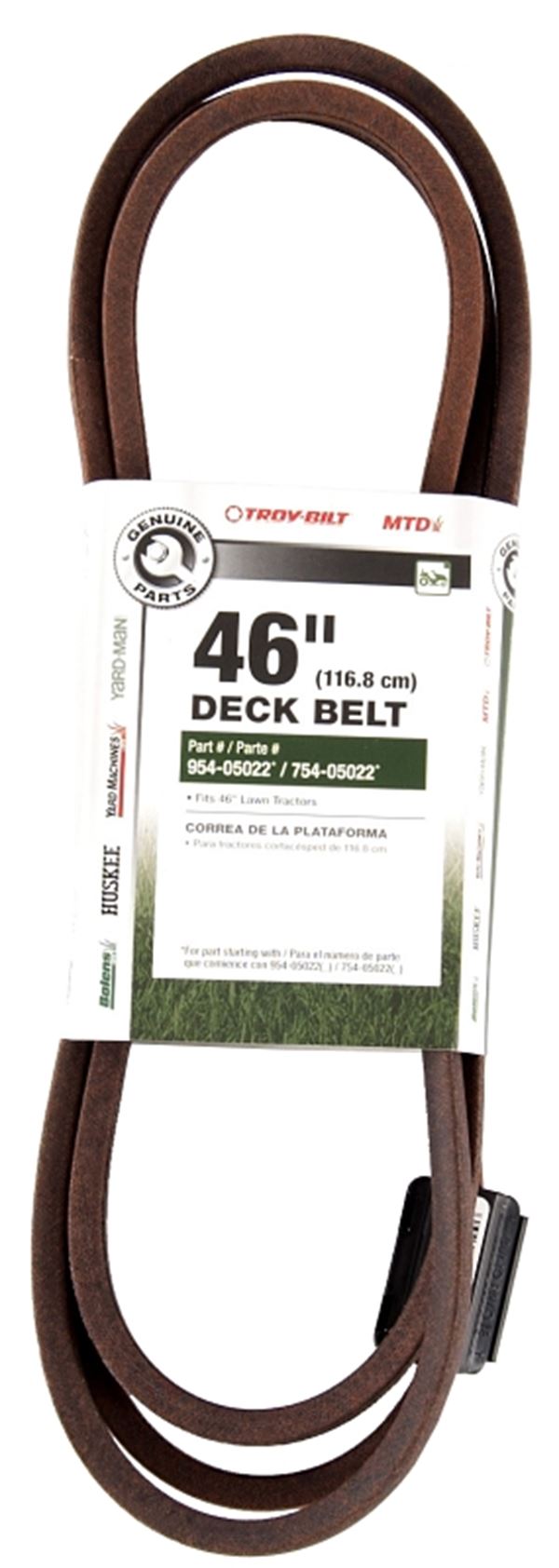 MTD 490-501-M063 Deck Drive Belt, 46 in L, 46 in Deck