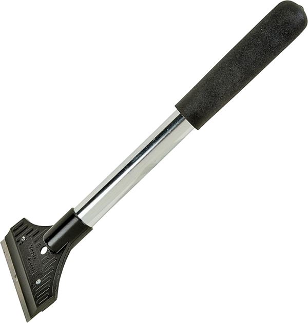 Hyde 33100 Wallpaper Shaver/Scraper, Metal Handle, Cushion-Grip Handle