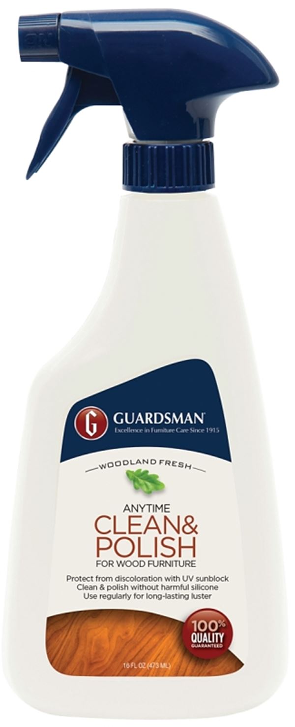 Guardsman 461100 Furniture Polish, 16 oz, Light Yellow, Liquid, Slight