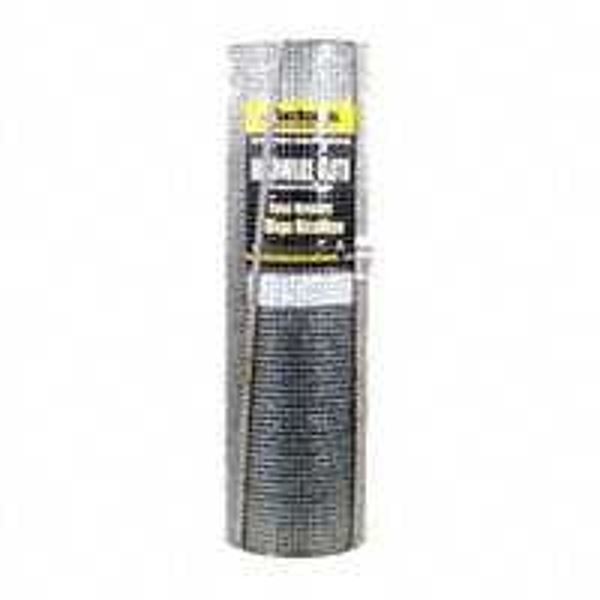 Jackson Wire 11 03 26 13 Hardware Cloth, 50 ft L, 48 in W, 19 Gauge, 1/2 x 1/2 in Mesh, Galvanized