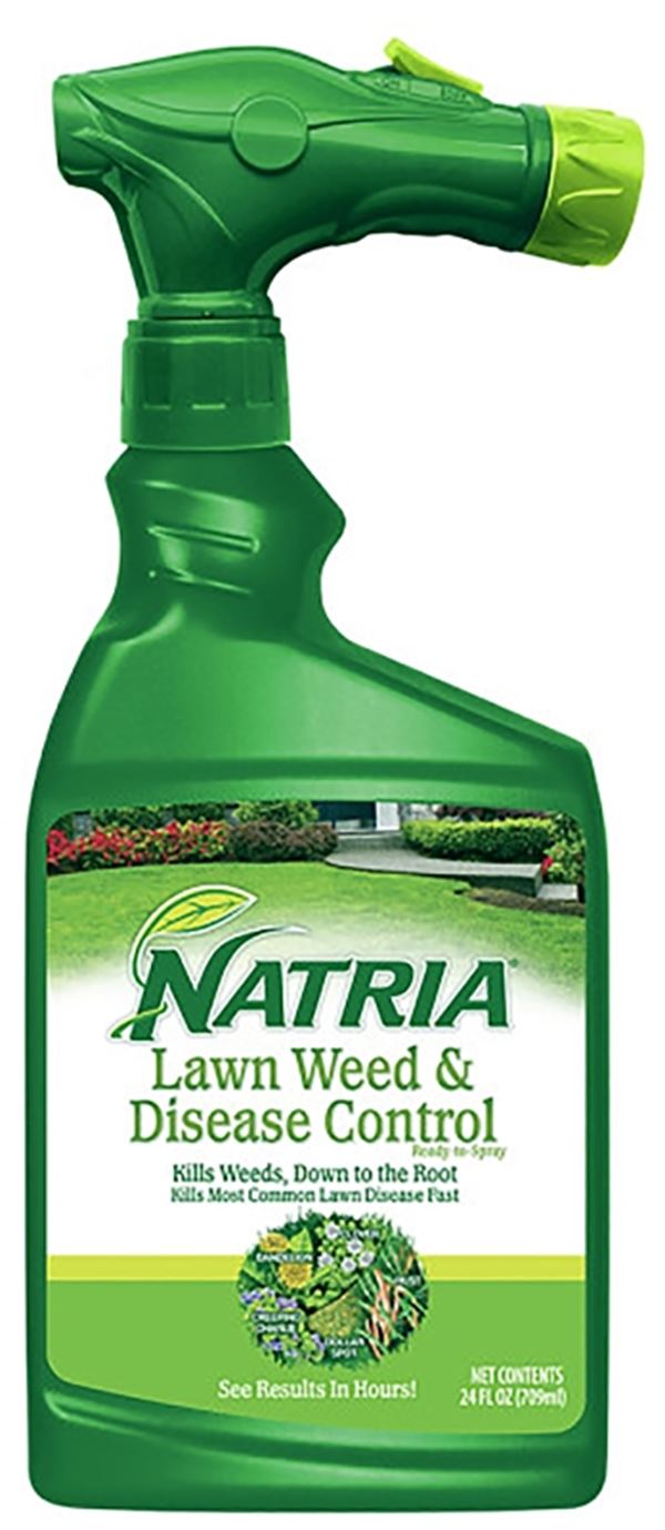 BioAdvanced Natria 706400D/706450A Ready-To-Spray Weed Killer, Liquid, Spray Application, 24 oz Bottle