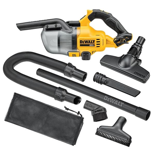 DeWALT DCV501HB Dry Hand Vacuum, 20 V, 65 W, 46 cfm Air