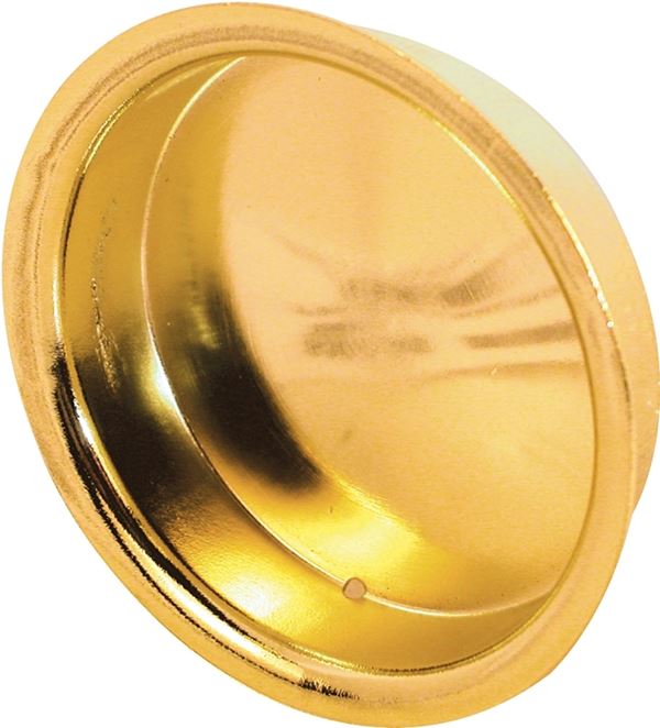 Prime-Line N 6765 Door Pull, 5/16 in D, Steel, Brass