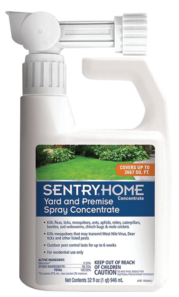 Sergeant's 02117 Home Yard and Premise Spray, Liquid, Off-White, 32 oz Bottle