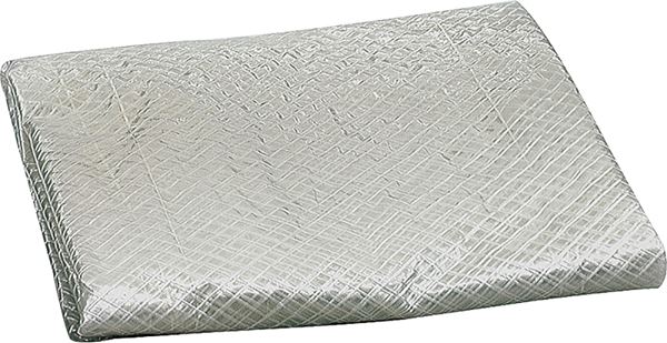 M-D 03772 Air Conditioner Cover with Elastic Strap, 30 in L, 34 in W, Fabric, Silver