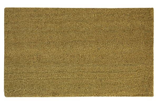 Fanmats 58772 Blank Door Mat, 36 in L, 24 in W, Natural Coir Surface, Tan