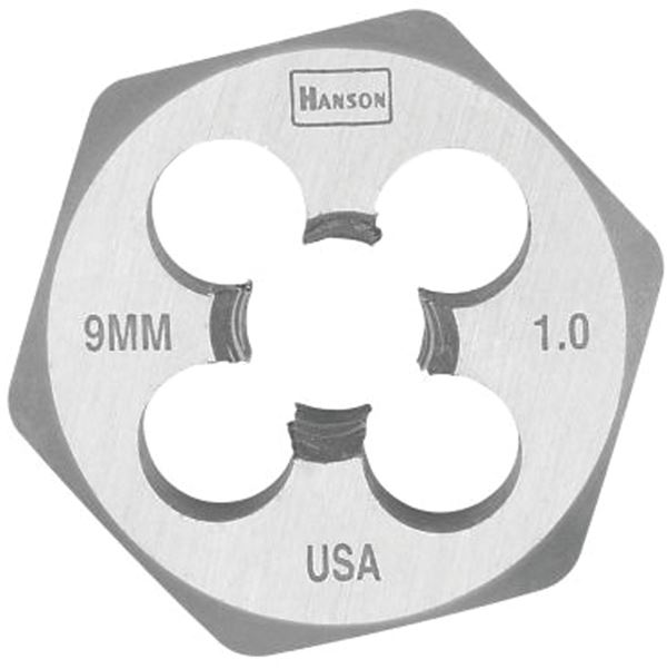 Irwin 9736 Metric Die, M9-1 Thread, Right Hand Thread, HCS