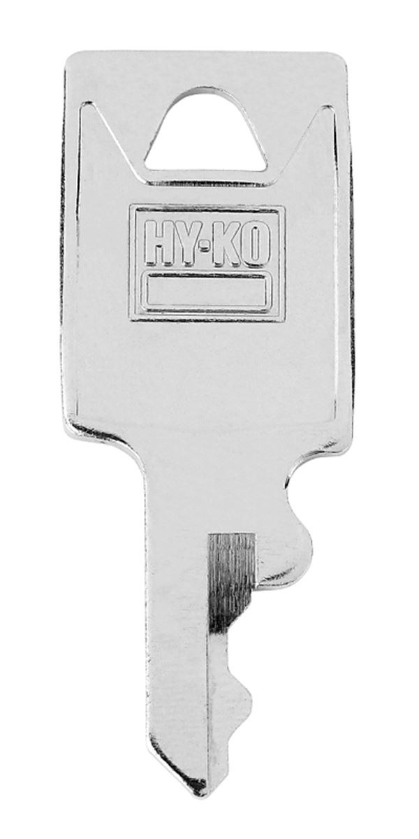 Hy-Ko 11010170S Key Blank, Brass, Nickel-Plated, For: Samsonite 170S Locks, Pack of 10