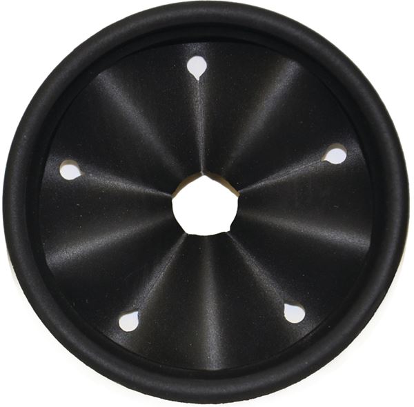 Danco 10428 Garbage Disposal Splash Guard, 3-3/8 in W, Plastic, Black