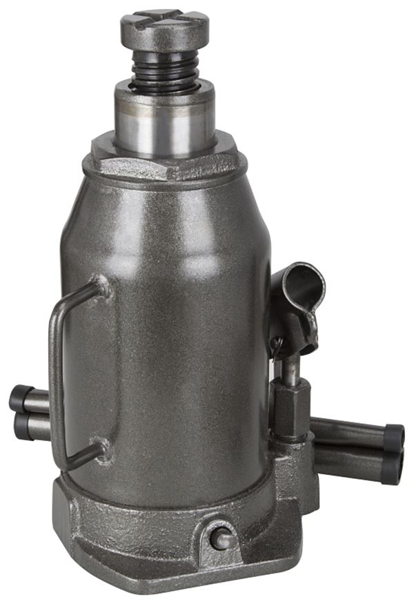 ProSource T010720 Hydraulic Bottle Jack, 20 ton, 9-1/2 to 17-1/8 in Lift, Steel, Gray