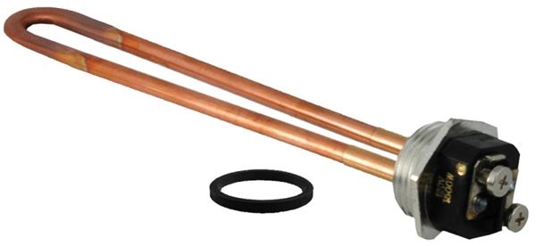 Richmond RP10874FH Electric Water Heater Element, 120 V, 1500 W, 1 in Connection, Copper