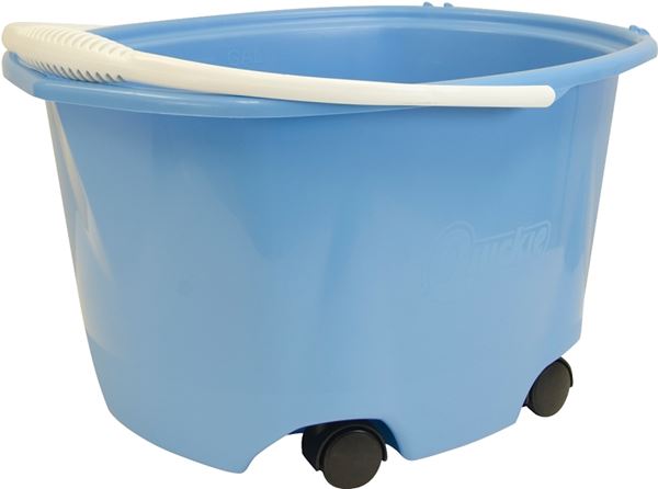 EZ-GLIDE BUCKET ON WHEELS