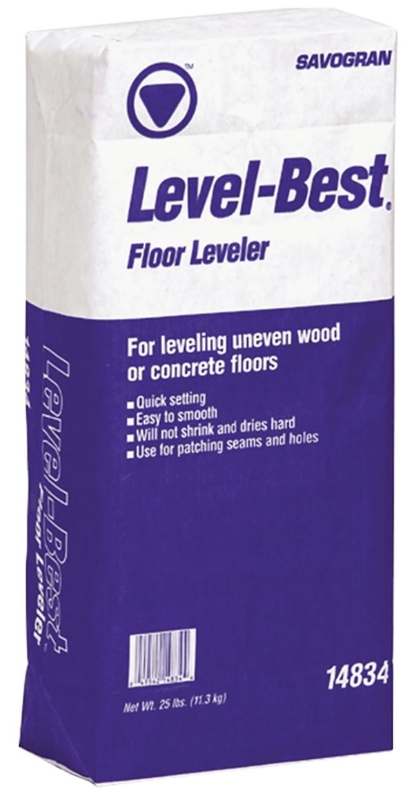 Savogran 14834 Floor Leveler, Off-White, 25 lb, Box