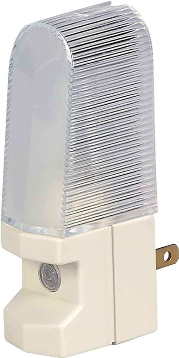 Eaton Wiring Devices BP851BGE Night Light, 15 A, 125 V, 4 W, Incandescent Lamp, Beige Light, Plastic Fixture