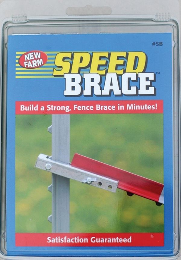 New Farm SB T-Post Connector, Steel, For: Electric Fence