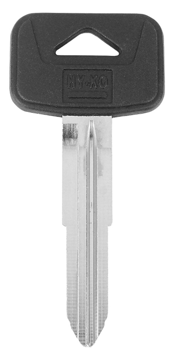 Hy-Ko 12005B72 Key Blank, For: General Motors B72 Vehicle Locks, Pack of 5