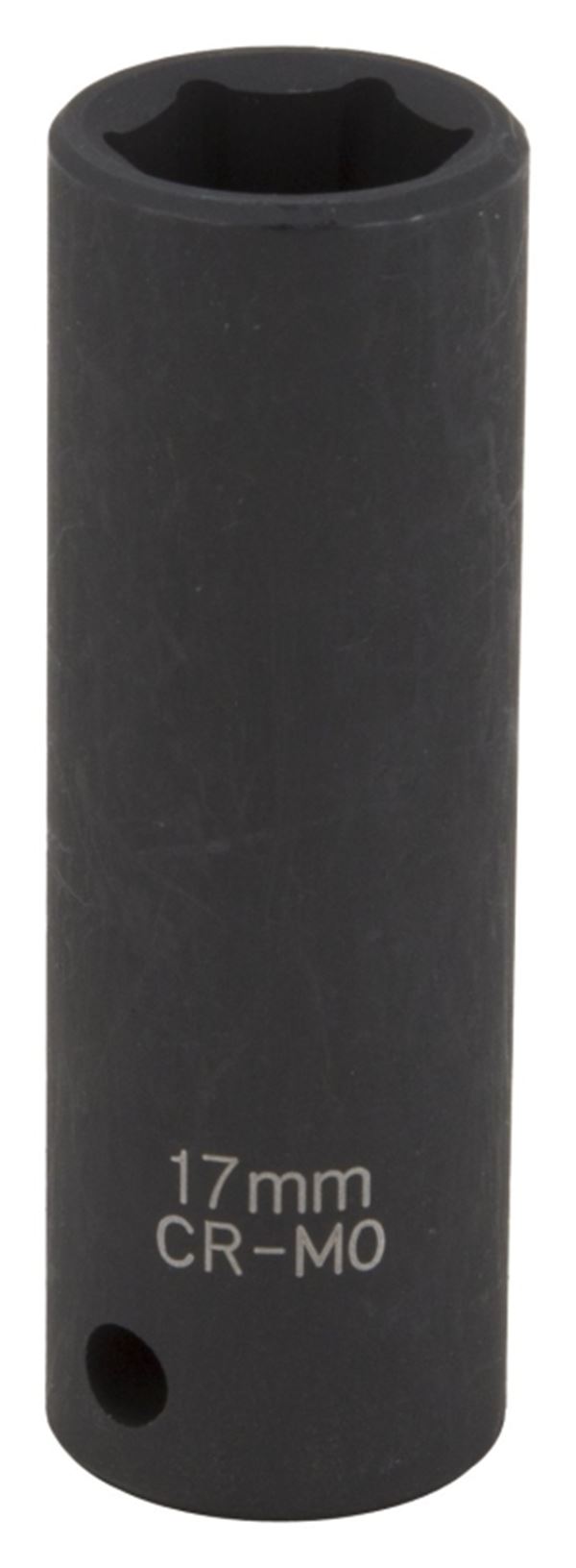 Vulcan Deep Impact Socket, 17 mm Socket, Black Phosphate