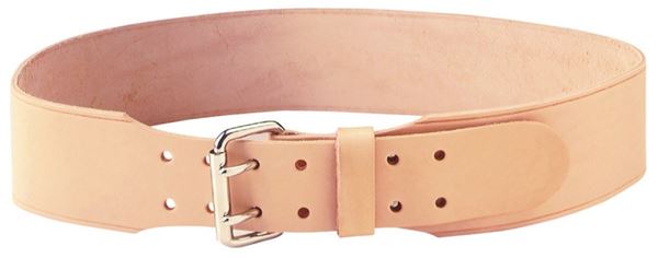 CLC Tool Works Series 962L Work Belt, 41 to 46 in Waist, Leather, Tan