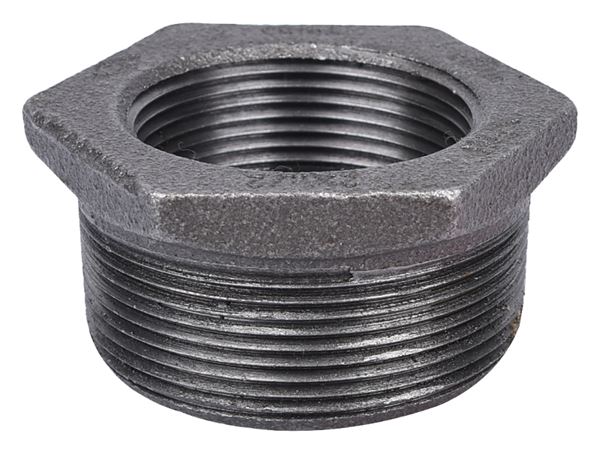 ProSource 35-2X1-1/2B Pipe Bushing, 2 x 1-1/2 in, Threaded x Female Inlet x Male Outlet, Steel, 300 psi Pressure