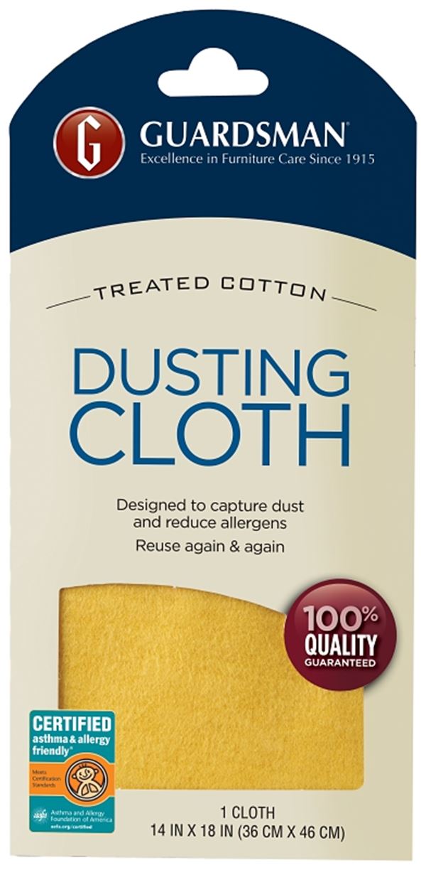 Guardsman 462100 Dusting Cloth, 18 in L, 14 in W, Cotton