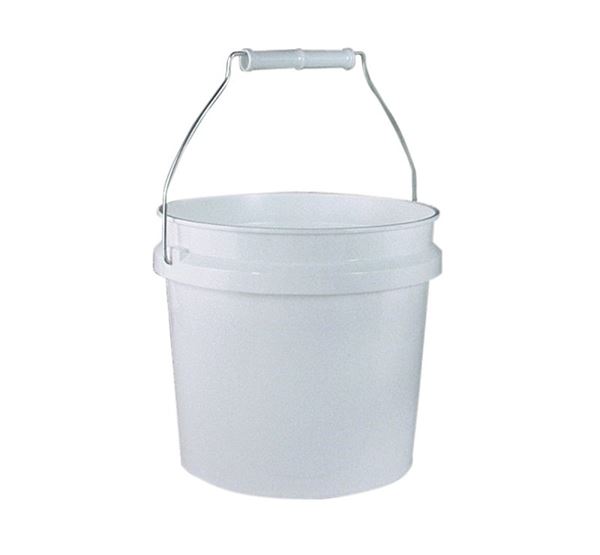 ENCORE Plastics 10128 Paint Pail, 1 gal Capacity, HDPE, White, Pack of 24