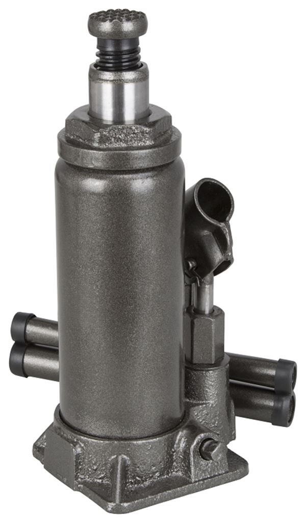 ProSource T010706 Hydraulic Bottle Jack, 6 ton, 8-1/2 to 16-1/4 in Lift, Steel, Gray