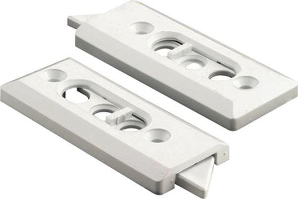 Prime-Line F 2728 Tilt Latch, Plastic, White, 2/PK