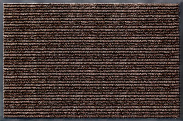 Apache Mills Enviroback AP043-4076E Door Mat, 27 in L, 18 in W, Rectangular, Cocoa Brown