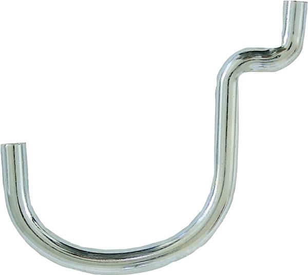 Crawford 14115 Peg Hook, Black/Silver