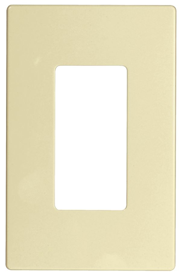 Eaton Cooper Wiring PJS PJS26LA Wallplate, 4-7/8 in L, 3-1/8 in W, 1 -Gang, Polycarbonate, Light Almond, Pack of 20