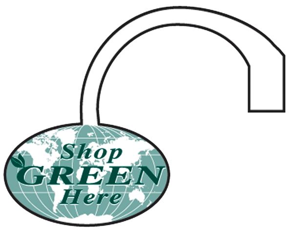 Identiti GPEG2 Peg Bouncer Display Tag, Green