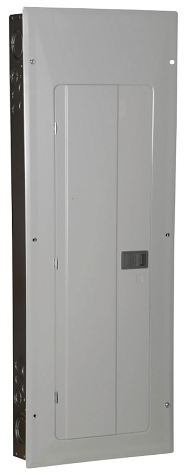 Eaton BRP40B200V25 Load Center, 200 A, 40 -Space, 80 -Circuit, Main Breaker, NEMA 1 Enclosure, Plug Mounting