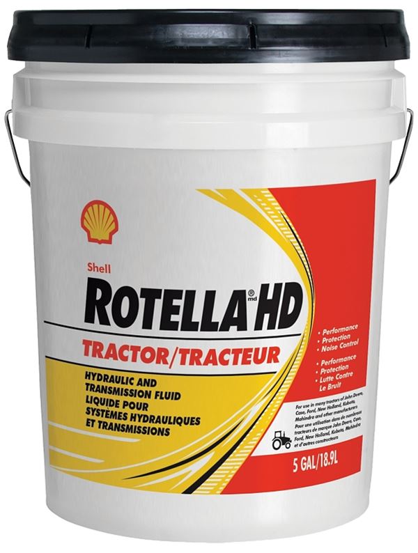 Shell Rotella 550039811 Heavy-Duty Tractor Fluid, 10W-30, 5 gal Pail